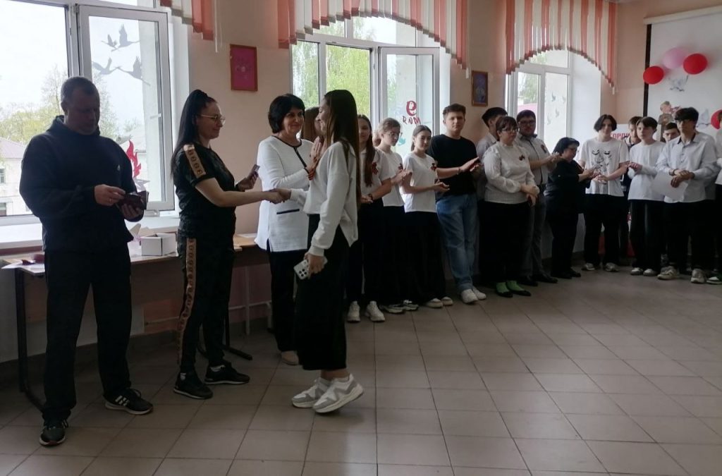 Вручение знаков «ГТО»