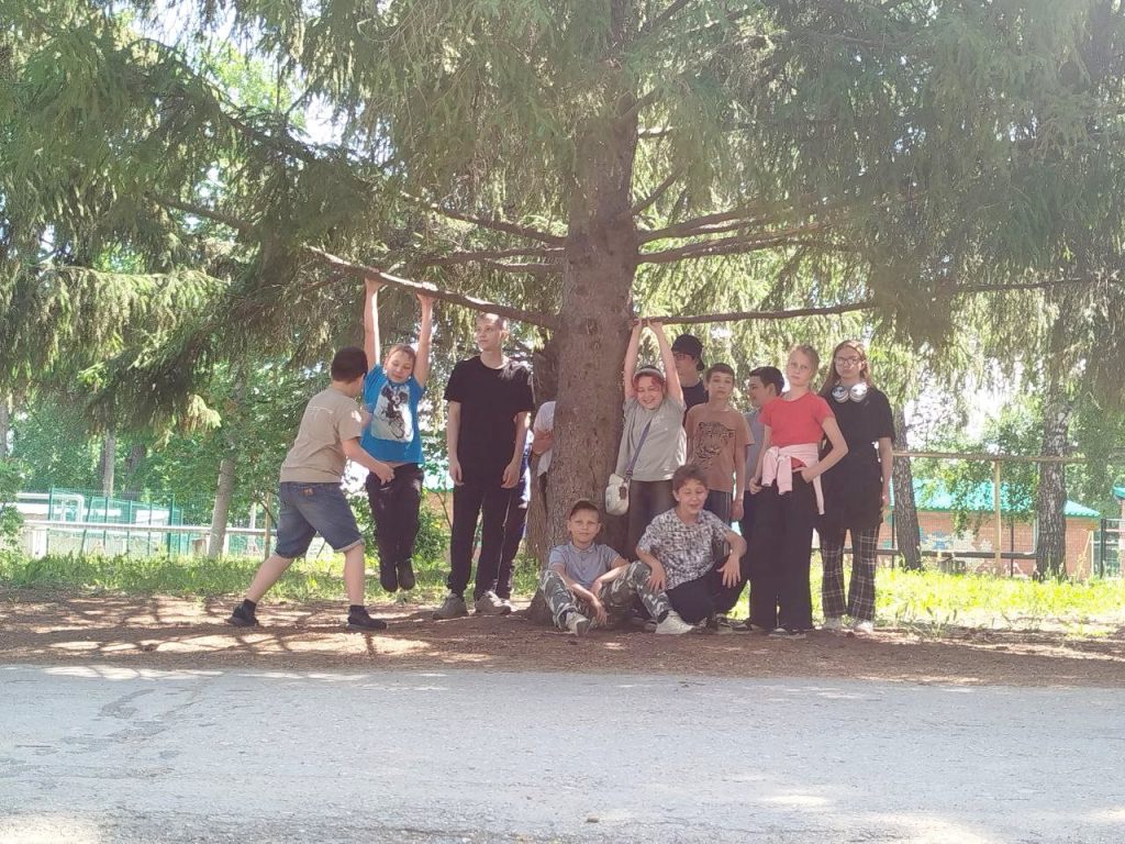 "День игр" в пришкольном лагере "Огонёк". Фотоквест