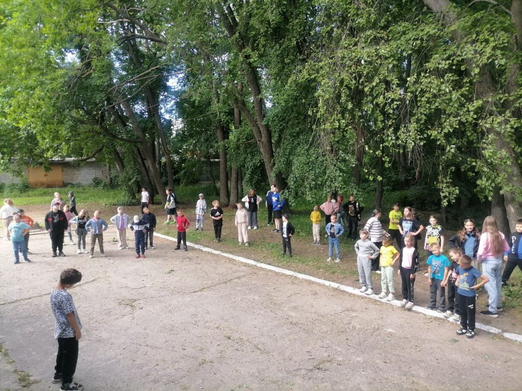 "День игр" в пришкольном лагере "Огонёк". Фотоквест