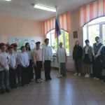 Церемония поднятия флага РФ и «Разговоры о важном»