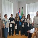 Церемония награждения, посвященная вручению медалей «За особые успехи в учении» II степени