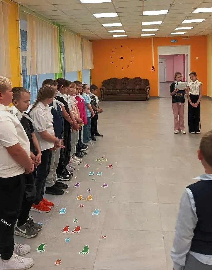 Принятие в ряды Орлят России