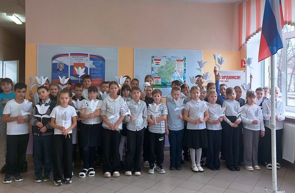 Участие в Благотворительной акции «Белый цветок»