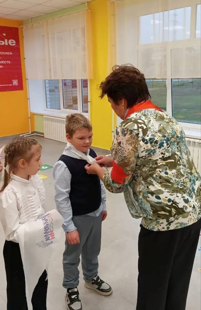 Принятие в ряды Орлят России