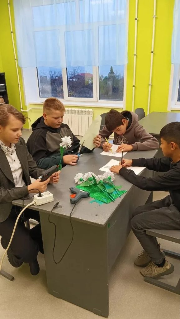 Участие в благотворительной акции «Белый цветок»